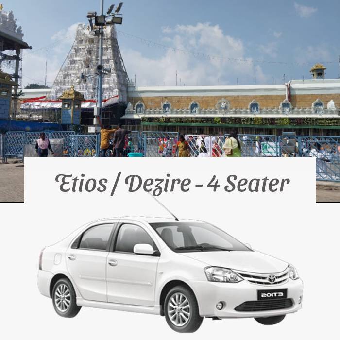 Toyota Etios Car Package from Chennai to Tirupati
